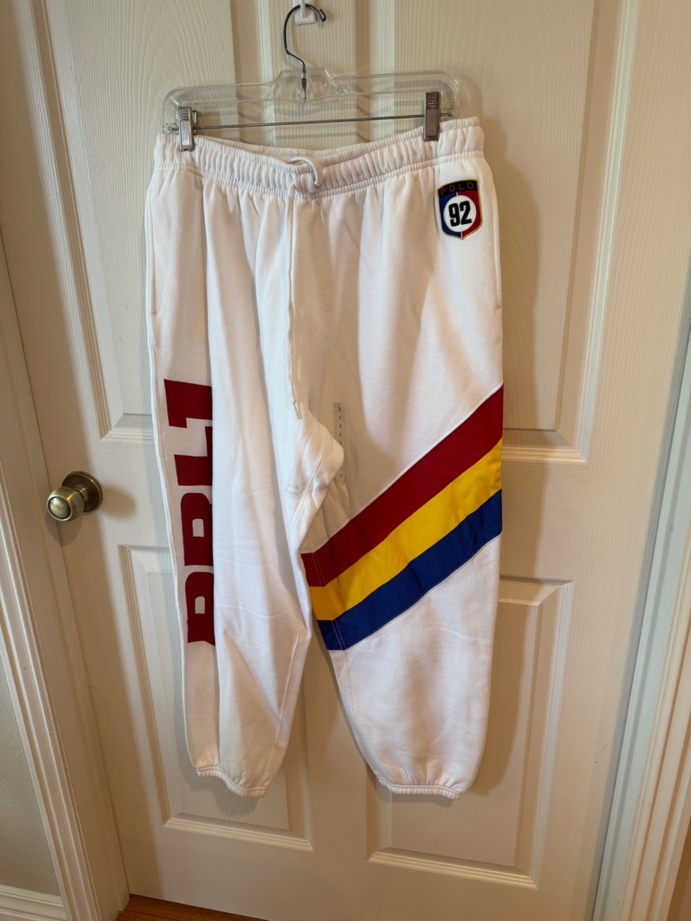 Polo Ralph Lauren Polo 92 Sweatpants Sz L.  SEE PICTURES